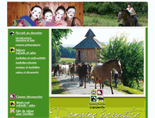 Tablet Screenshot of equi-sejour-lauzerte.com